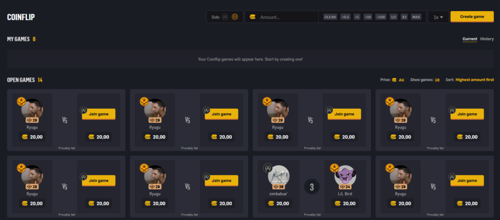 Top CSGO Coinflip Sites for 2024 + Free Coins | CSGOGambling.net