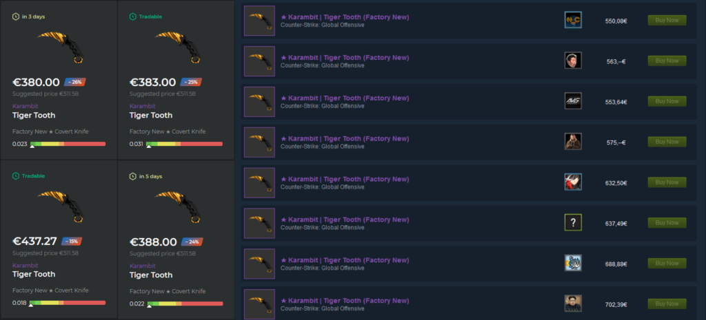 CSGO Skin Market - Buy & Sell CSGO Skins instant