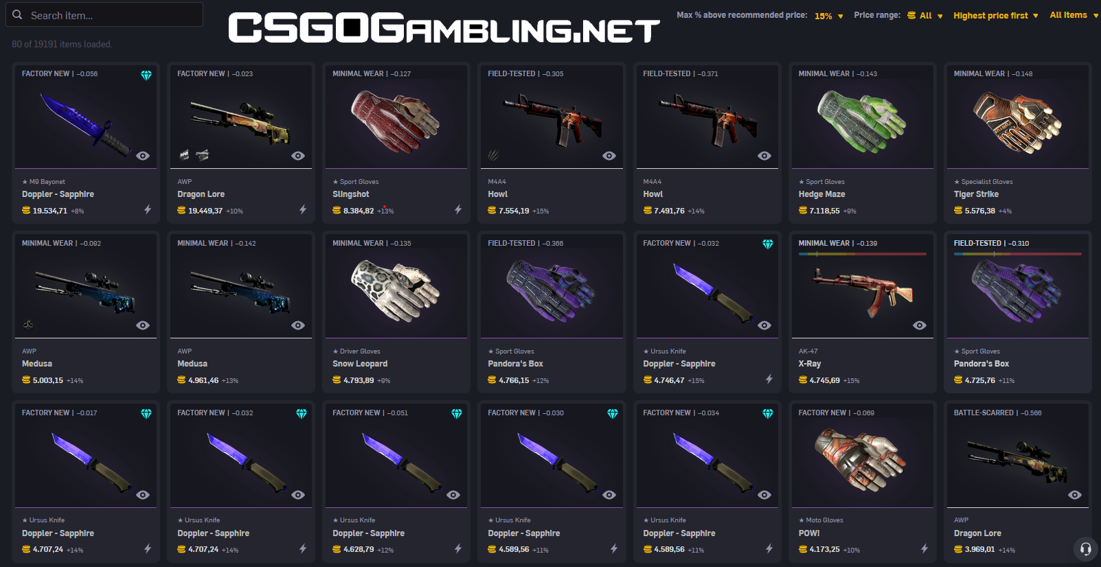 CSGOEmpire - P2P CSGO Trading Site