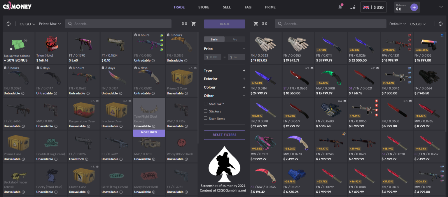 Top CS2 Trading Sites For 2024 + Free Coins | CSGOGambling.net